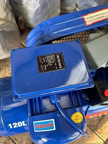 Компрессоры: Компрессор Для покраски, Электрический, Воздушный, Новый — 3