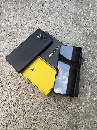 samsung 50: Poco X3 Pro, Б/у, 256 ГБ, цвет - Черный, 2 SIM — 1