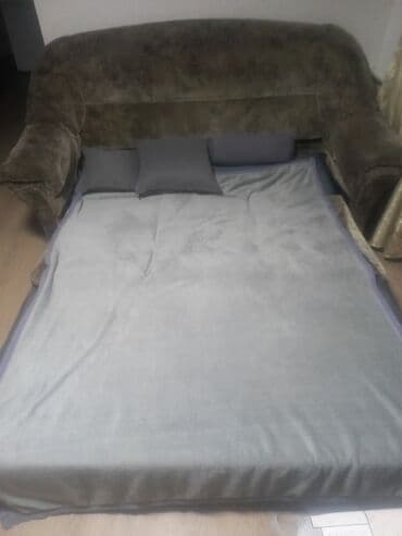 Диваны: Раскладной диван, Б/у — 1