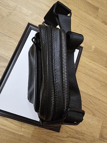 hoco y7: Мужская сумка через плечо Lacoste (Барсетка) Отличный подарок мужчине — 3