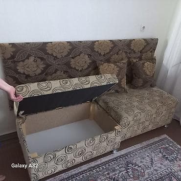 Диваны: Угловой диван, C подушками — 4