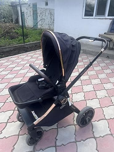 коляска стокке цена: Прогулочная коляска iningBaby (серия с золотистыми вставками) - — 1