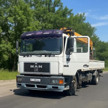 оборудование для шиномонтаж: Манипулятор, MAN, 1996 г., от 12 т — 2