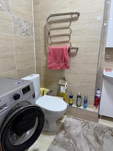 osh flat: 2 комнаты, Джал мкр (в т.ч. Верхний, Нижний, Средний) Собственник, Семейным, от 6 месяцев, С мебелью полностью — 3