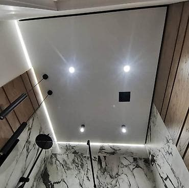 acne studios: Натяжной потолок Глянцевое, Матовое, 3D потолки Монтаж, Гарантия, Демонтаж — 3