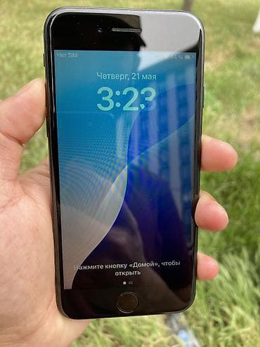 iphone kg: IPhone SE 2022, Б/у, 64 ГБ, Midnight, 95 % — 2