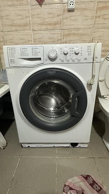 Стиральная машина Hotpoint-Ariston, фронтальная загрузка 5,5 кг, класс lalafo.kg да Стиральная машина Hotpoint-Ariston, фронтальная загрузка 5,5 кг, класс