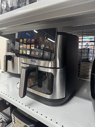 дегидратор: Доставка по всему КР🇰🇬 двух тенные Аэрогриль (фритюрница без масла) — 3