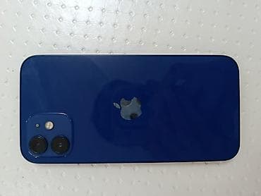 акумулятор на айфон: IPhone 12, Б/у, 128 ГБ, Синий, Зарядное устройство, Защитное стекло, Чехол, 82 % — 1