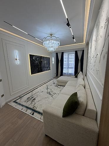 ремонт будка: 3 комнаты, 74 м², Элитка, 3 этаж, Дизайнерский ремонт — 4