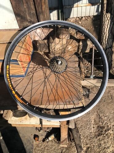 обода на велосипед: Заднее колесо для велосипеда 26" - Обод алюминиевый, под ободной — 2
