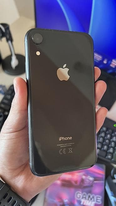 айфон хr: IPhone Xr, Б/у, 64 ГБ, Черный, 77 % — 1