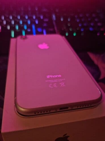 лед вотч: IPhone Xr, Колдонулган, 128 ГБ, Ак, Куту, 73 % — 3