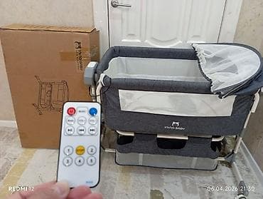 бортики в кроватку цена: Люлька, Новый, Колыбель, Металл, цвет - Серый, Платная доставка — 1