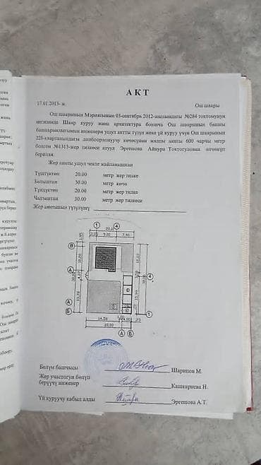пш метр: 6 соток, Курулуш, Кызыл китеп — 3