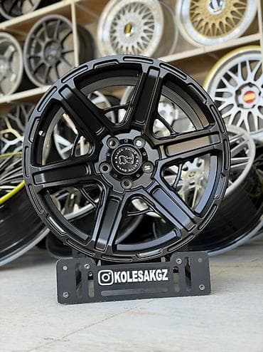 black rhino: Литые Диски R 18 TRD, Комплект, отверстий - 5, Новый — 2