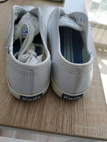 кеды ролики: Белые женские кеды Keds - Модель: WH45750M (ярлык на язычке) - — 2