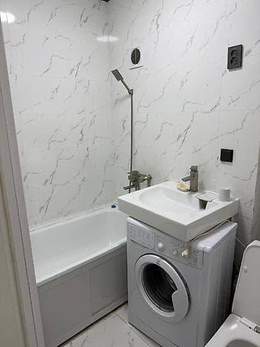 Квартиры: 1 комната, 34 м², ул. Калык Акиева Индивидуалка, 3 этаж, Косметический ремонт — 6