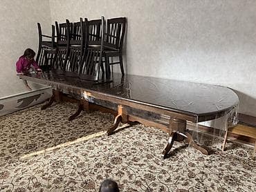 столл: Стол для зала, Раскладной, Овальная — 1