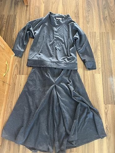 платья в горошек: Повседневное платье, Длинная модель, Шифон, Прямое, M, L — 2