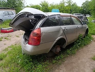 автомобиль daewoo nubira: Срочно срочно срочно !!!!! Nissan Primera P12 универсал, серебристый — 2