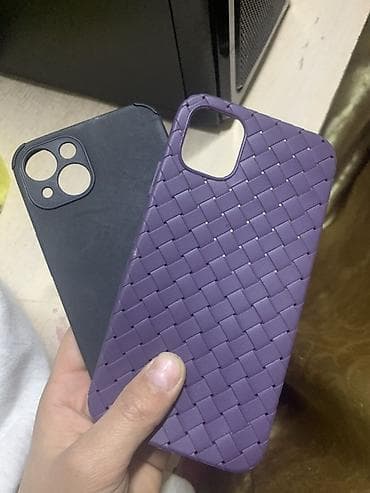 leather case: Два чехла для смартфона (форма камер под iPhone с крупными вырезами — 1