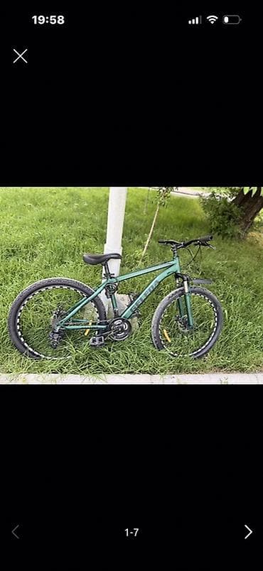 fixed gear: Горный велосипед, Geleda, Рама M (156 - 178 см), Алюминий, Б/у — 2