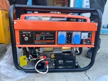 Генератор 220 v 50 HZ 4.2Kw. 4.6 kw 1.0 Доставка по всему at lalafo.kg Генератор 220 v 50 HZ 4.2Kw. 4.6 kw 1.0 Доставка по всему