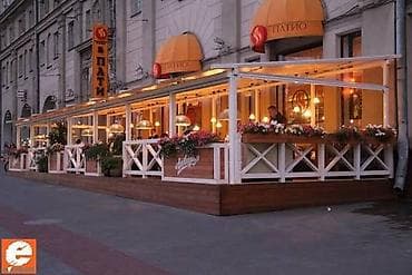 маленький бассейн: Строим профессионально и в срок Летние террасы для ресторанов и кафе — — 2