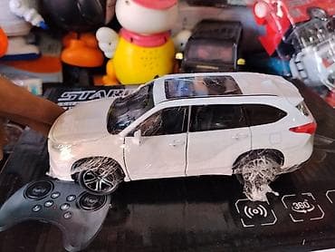 rc car: Радиоуправляемый автомобиль (белый кроссовер) - Тип: игрушечный — 1