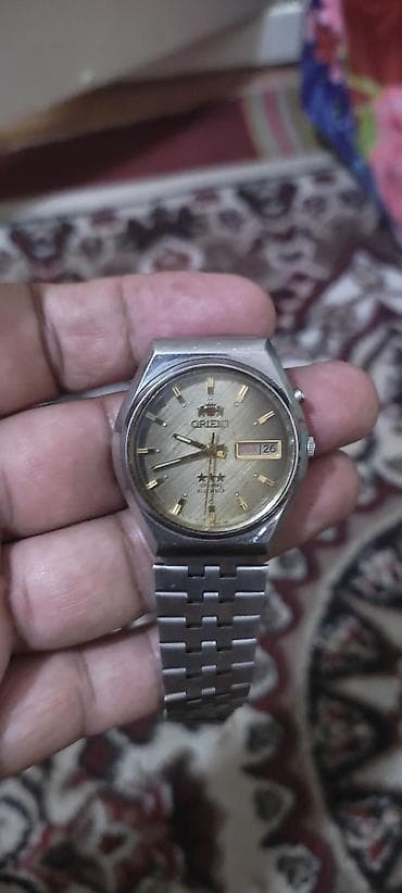 наручные часы orient: Orient Day-Date автоматические наручные часы - Механизм — 4