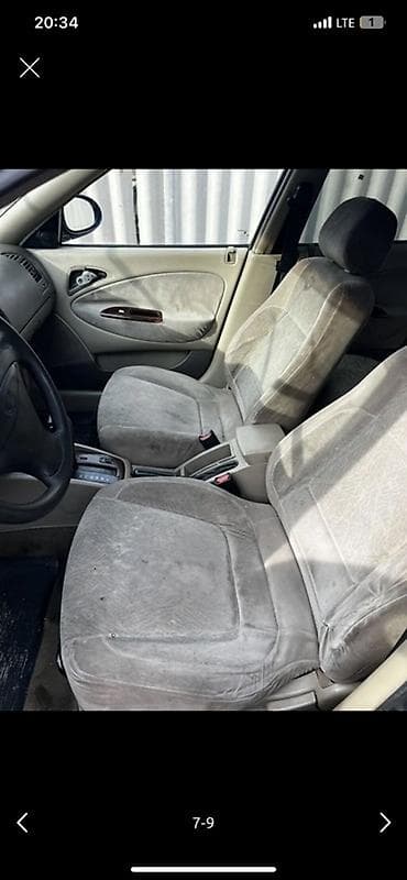 Транспорт: Daewoo Nubira: 2000 г., 1.5 л, Автомат, Бензин, Седан — 8