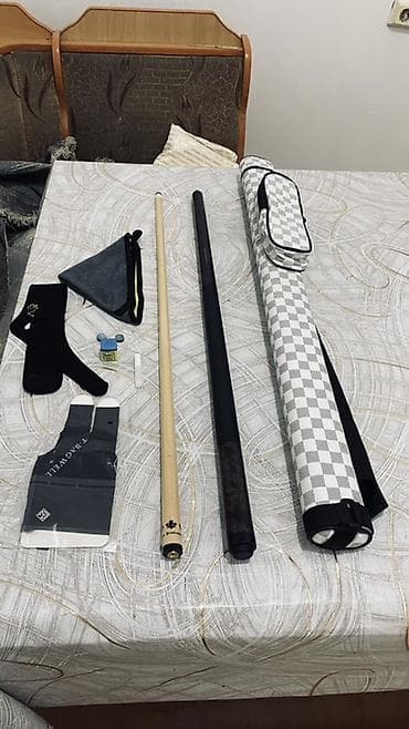 столы бильярдные бу: Бильярдный набор для пула/снукера Состав: - Разборный кий 2 части — 4