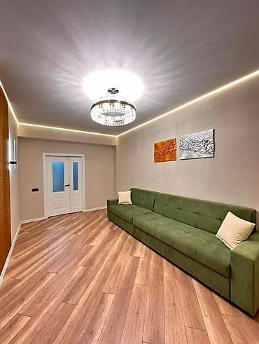 Недвижимость: 3 комнаты, 97 м², Элитка, Асанбай мкр Элитка, 12 этаж, Дизайнерский ремонт — 1