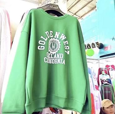 Футболки: Свитшоты унисекс с круглым вырезом. - Фасон: свободный крой, длинный — 6