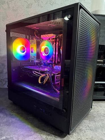 ryzen 5 5500: Компьютер, ядер - 6, ОЗУ 32 ГБ, Для несложных задач, Б/у, AMD Ryzen 5, AMD Radeon RX 6700 XT, NVMe — 2