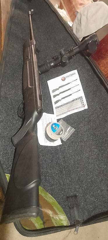 Лыжи: Прицел 3-9х40.AC DiscoveryOpt + Воздушка Хатсан 90модель (4.55mm) — 7