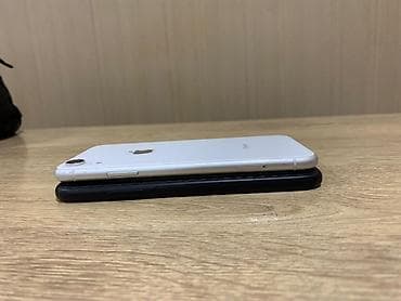 видео камералар: IPhone Xr, Колдонулган, 128 ГБ, Ак, Коргоочу айнек, Каптама, 85 % — 2