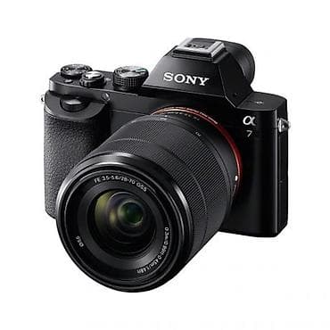 фотоаппарат sony alpha: Полнокадровая беззеркальная камера Sony α7 с объективом FE 28–70mm f/4 — 1