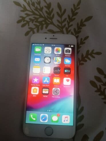 халадилник бишкек: IPhone 6, Колдонулган, 128 ГБ, Natural Titanium, Заряддоочу түзүлүш, 100 % — 3