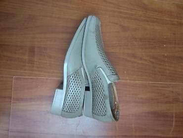 Лоферлер: Мужские летние туфли-лоферы с перфорацией. Дёшево, отдам за 300с — 1