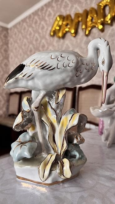 обмен часы: Фарфоровые статуэтки. - Жираф - «Балерины» - Цапля Подойдут для — 3