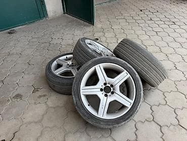 Диски: Литые Диски R 19 AMG, Комплект, отверстий - 5, Б/у — 2