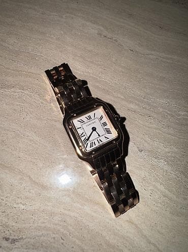 gold ring: Часы Cartier Panthère, размер Small Премиальное исполнение, аккуратная — 4