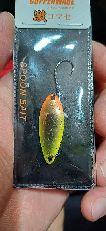 умный меч: Блесна-колебалка COPPERWARE Spoon Bait для Чебака и Форели - Тип — 9
