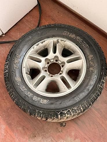 Колеса в сборе R 17, Всесезонная, 1 шт, Внедорожные (АТ/МТ), Литые, отверстий - 5 at lalafo.kg Колеса в сборе R 17, Всесезонная, 1 шт, Внедорожные (АТ/МТ), Литые, отверстий - 5