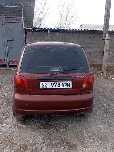 Daewoo Matiz: 2007 г., Механика, Бензин, Хэтчбэк