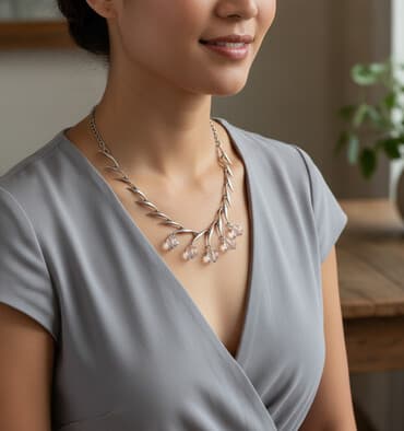 бриллиантовые комплекты фото и цены: Изящное вечернее колье с горным хрусталём, не темнеет. Производство — 1