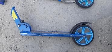 Отдам даром: Отдам за шаурму самокат.Нужно приварить руль к корпусу и ось на — 2