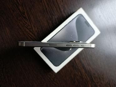 mac safe: IPhone 15 Pro Max, Б/у, 256 ГБ, Natural Titanium, Зарядное устройство, Защитное стекло, Чехол, 91 % — 5